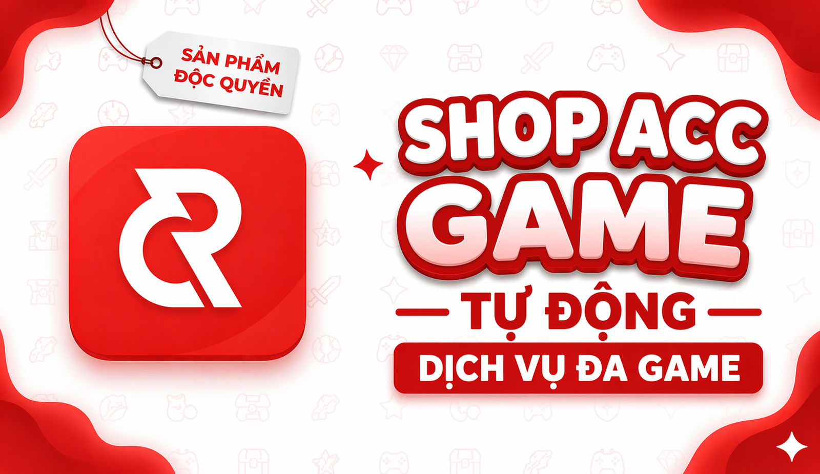 [SHOP NICK] SHOP ACC GAME TỰ ĐỘNG - DỊCH VỤ ĐA GAME