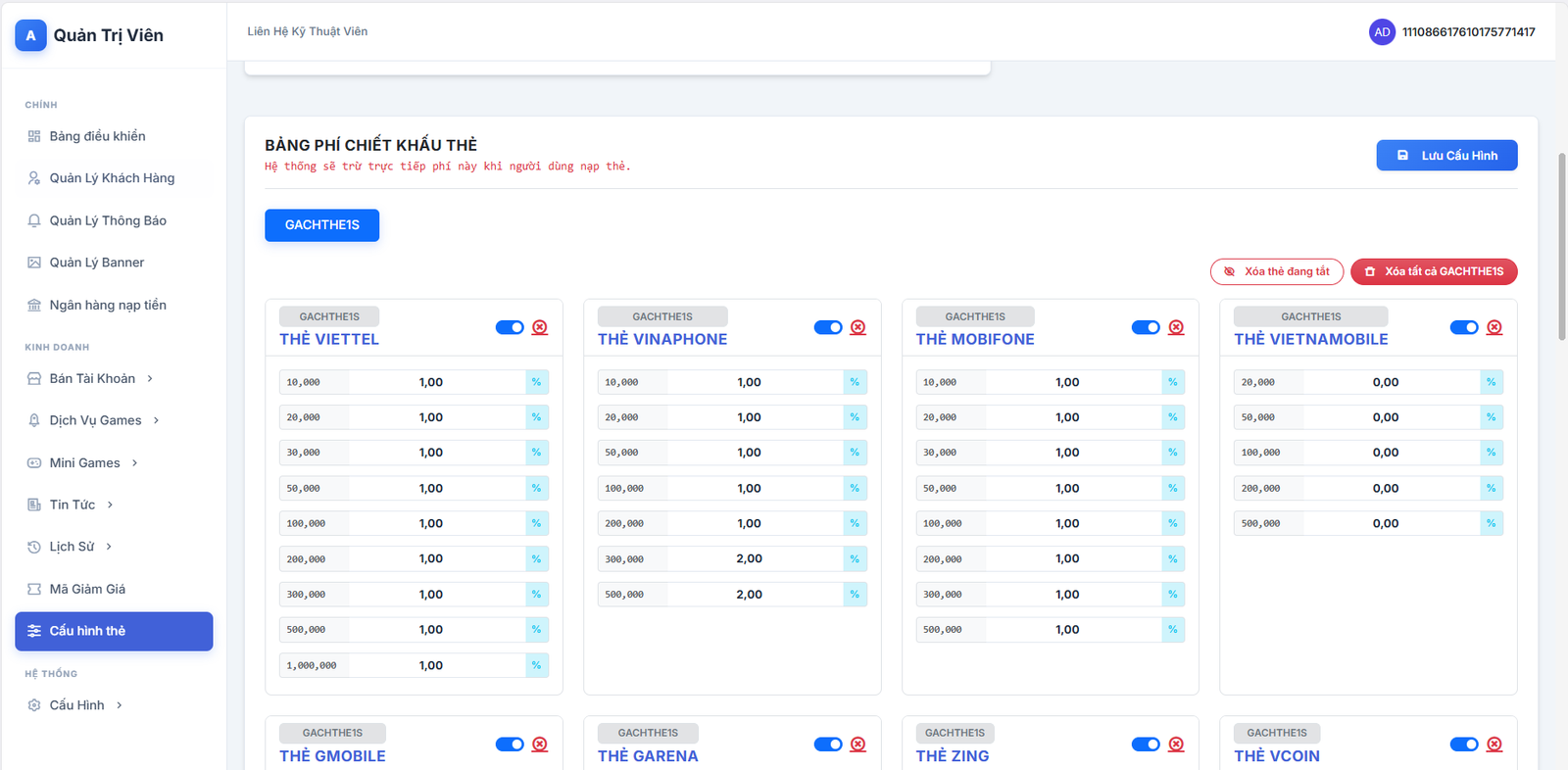 [SHOP NICK] SHOP ACC GAME TỰ ĐỘNG - DỊCH VỤ ĐA GAME