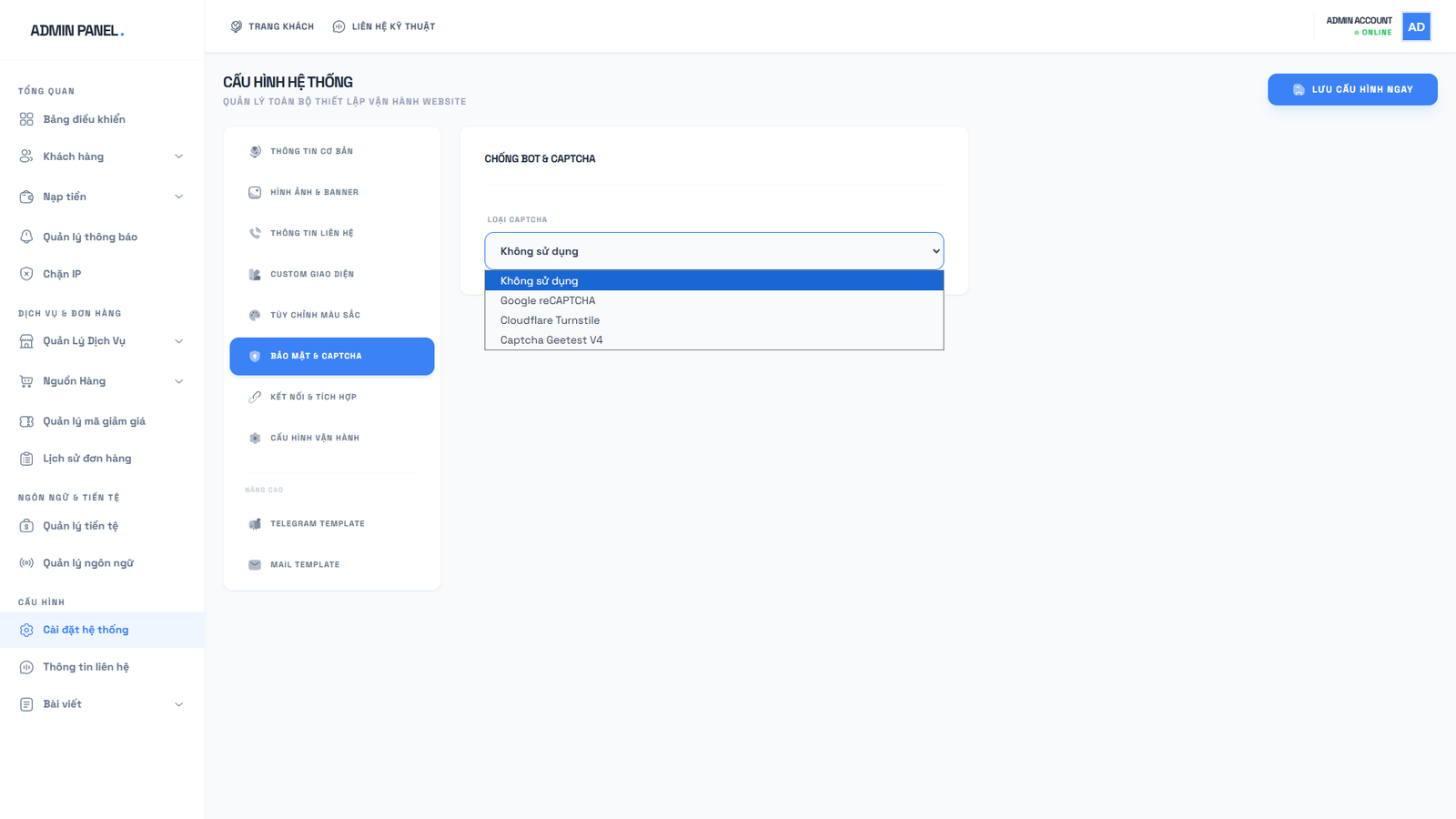 [SHOP CLONE] Shop Tài Khoản Premium - Clone Mail Via - Nguyên Liệu Ads Tự Động