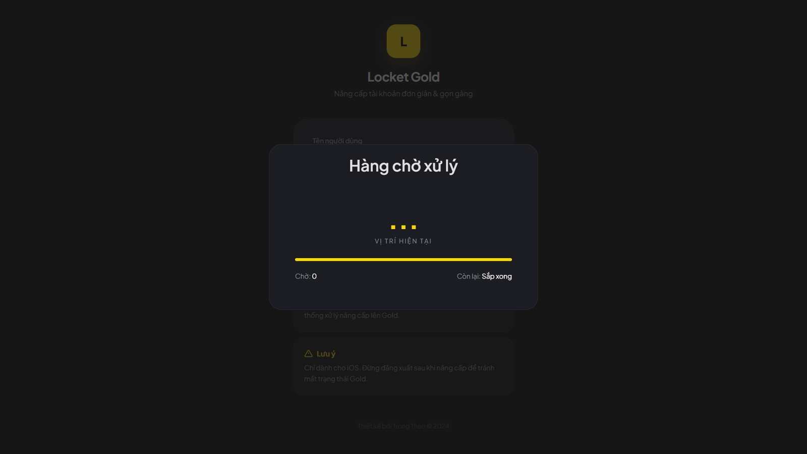 [ Share Code ] Mã nguồn website up locket gold bằng username