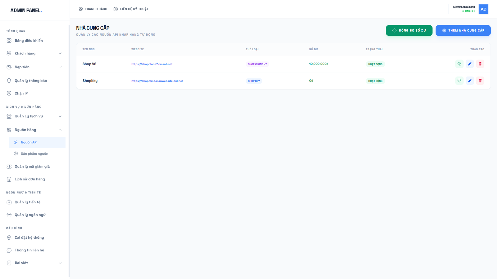 [SHOP CLONE] Shop Tài Khoản Premium - Clone Mail Via - Nguyên Liệu Ads Tự Động
