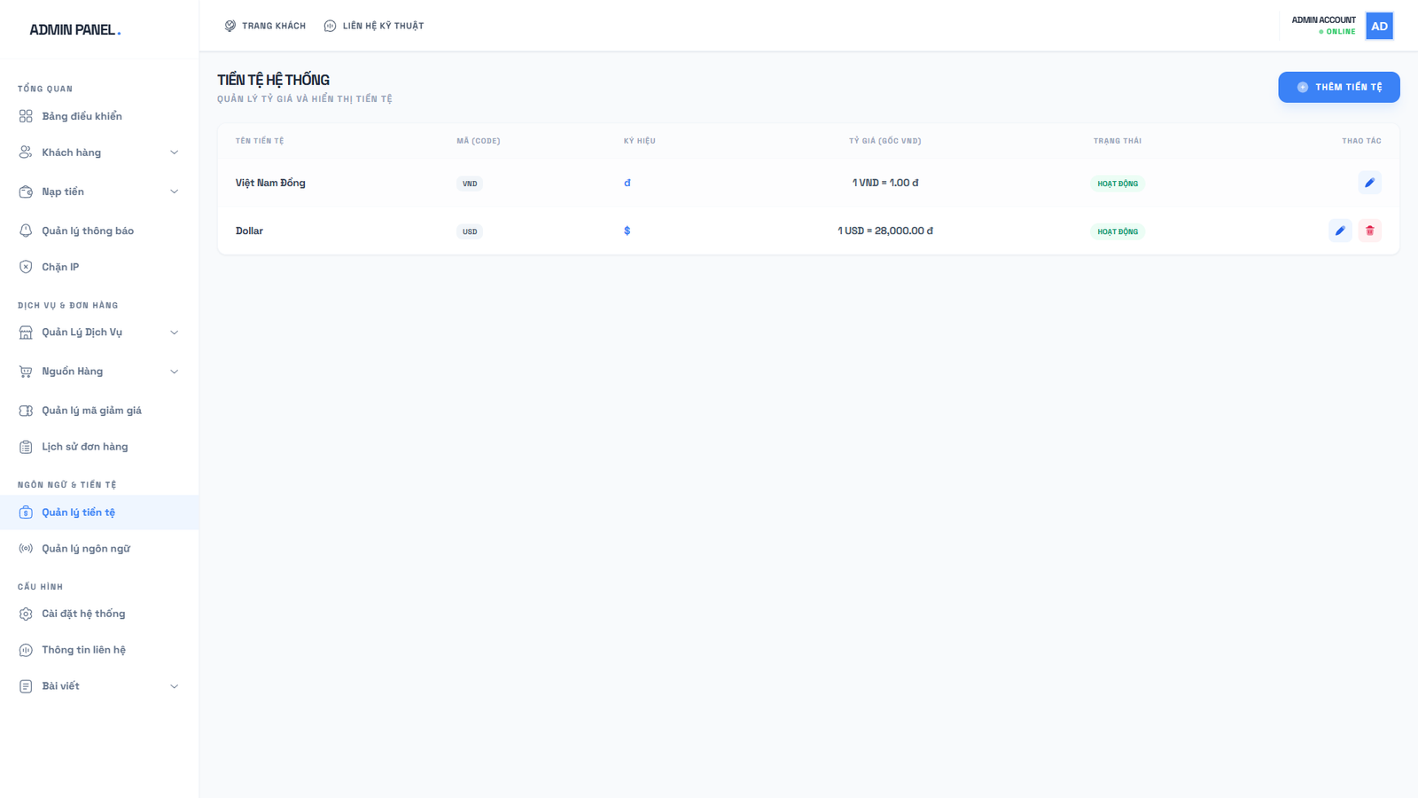 [SHOP CLONE] Shop Tài Khoản Premium - Clone Mail Via - Nguyên Liệu Ads Tự Động