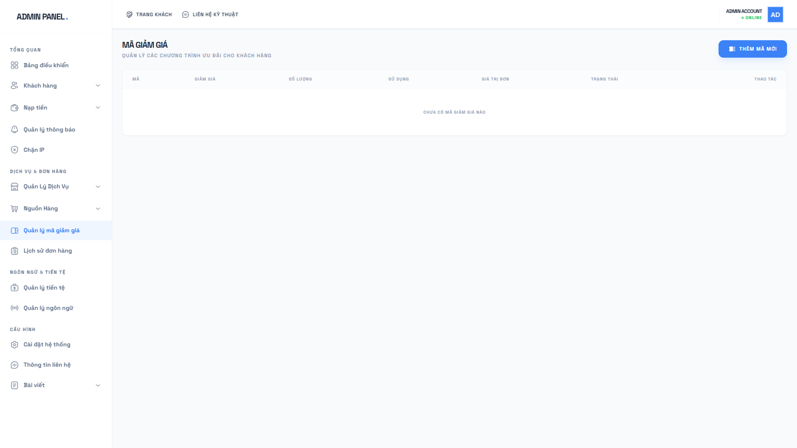 [SHOP CLONE] Shop Tài Khoản Premium - Clone Mail Via - Nguyên Liệu Ads Tự Động