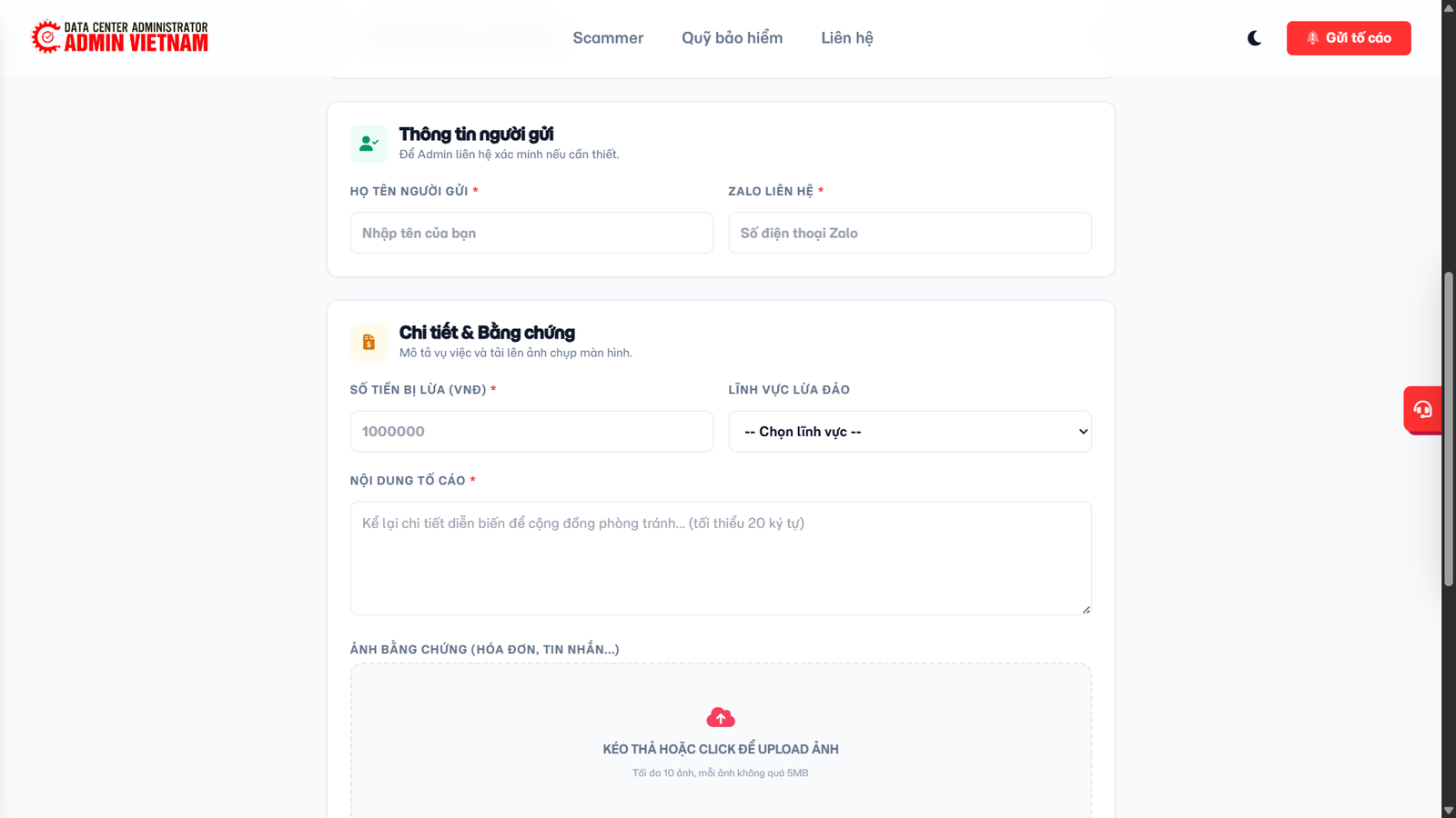 [ Mã Nguồn ] Source Code Website Checkscam Đẹp Mới Nhất