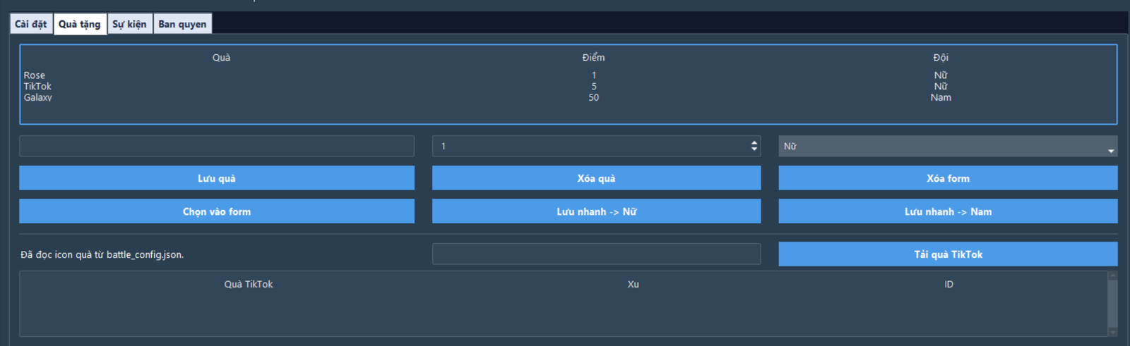 Tool Game Treo Live TikTok Kiếm Xu