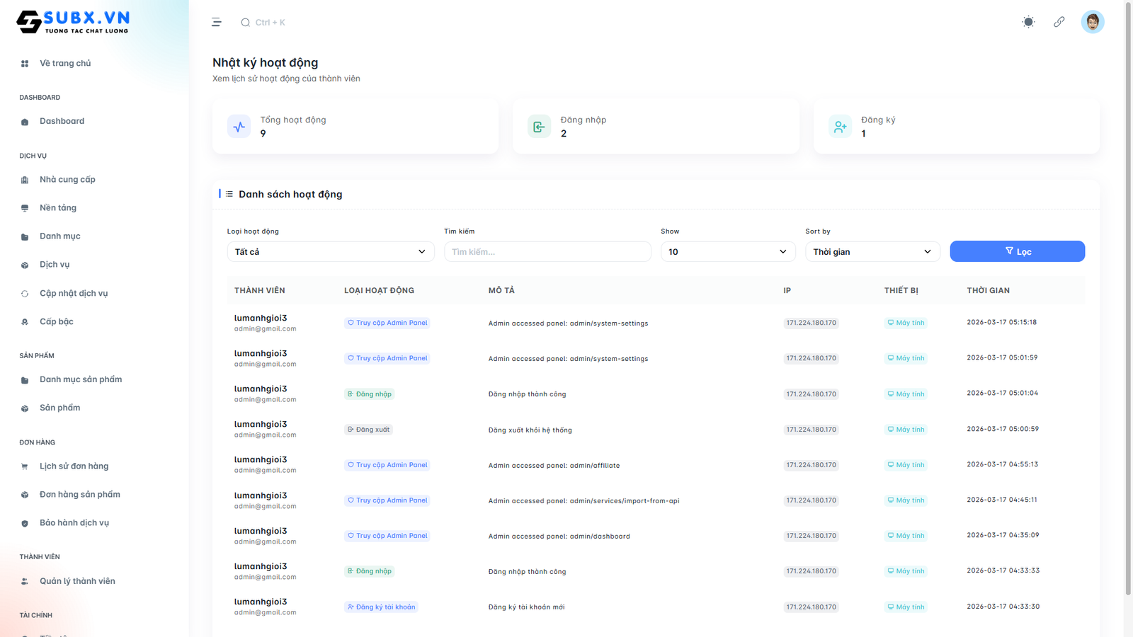 [ SMM ] Source Code Smmv2 Full Tự Động - Child Panel Con Cháu