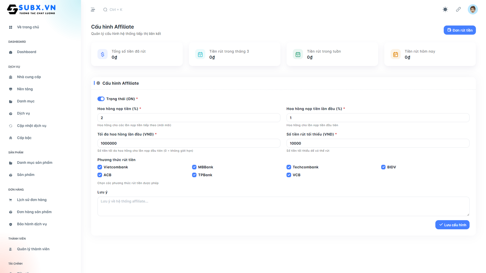 [ SMM ] Source Code Smmv2 Full Tự Động - Child Panel Con Cháu