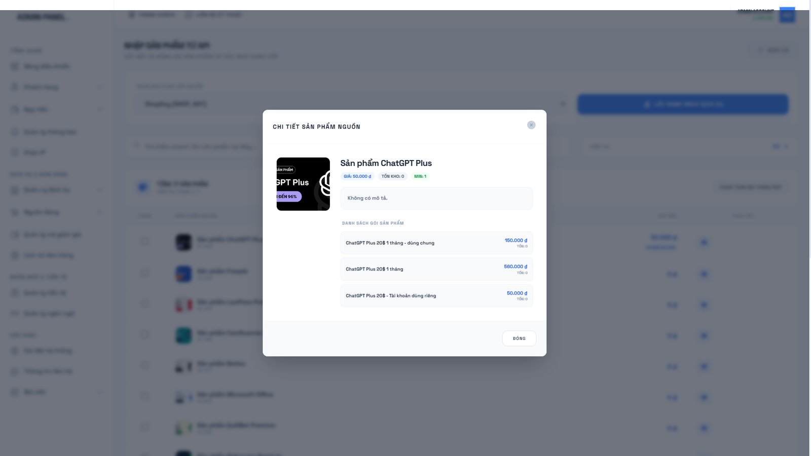 [SHOP CLONE] Shop Tài Khoản Premium - Clone Mail Via - Nguyên Liệu Ads Tự Động