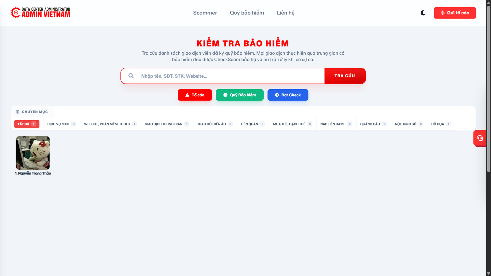 [ Mã Nguồn ] Source Code Website Checkscam Đẹp Mới Nhất